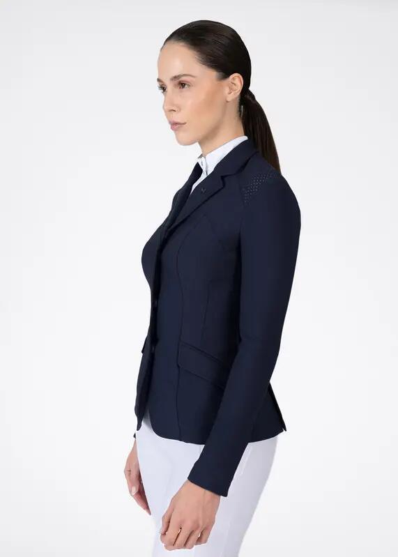 Chaqueta de Concurso Mujer Equitación Maximilian Aura Atlántico 2/9