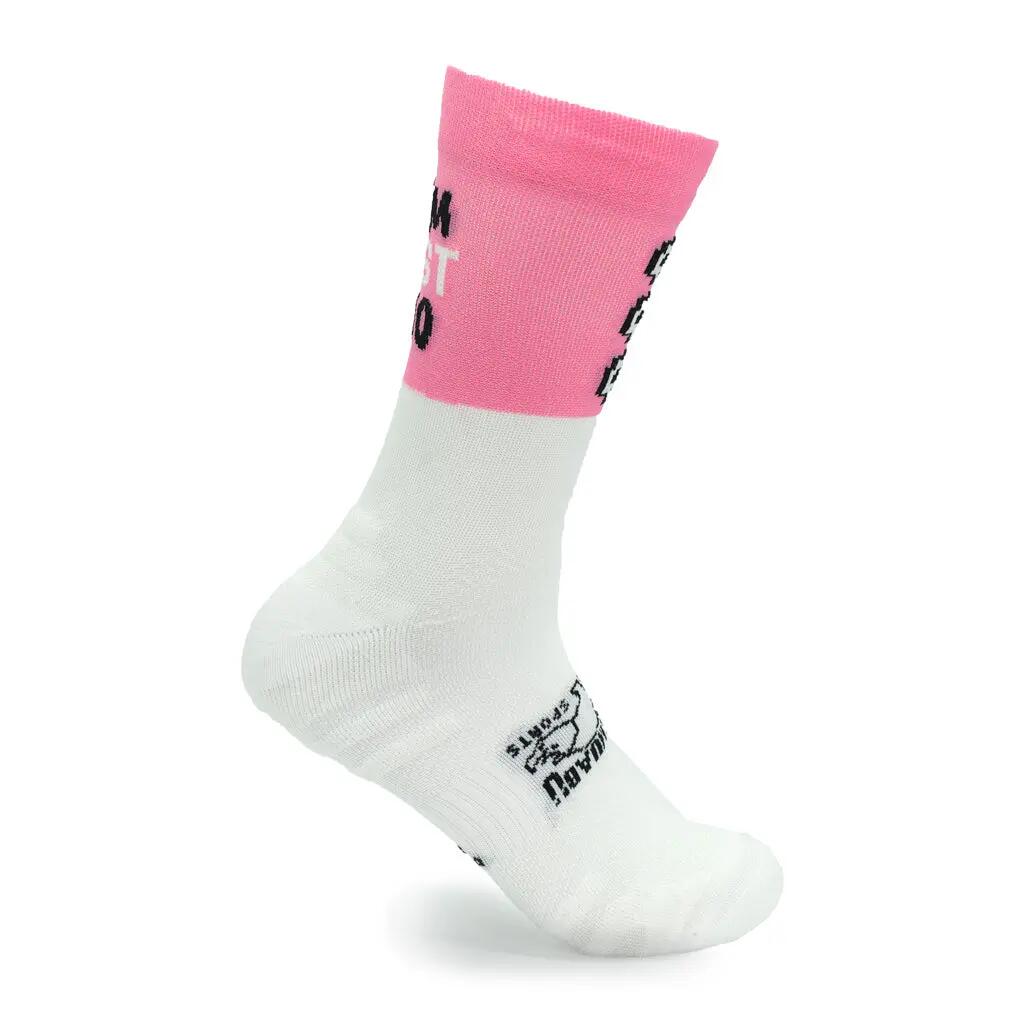 CALCETINES "DON'T FOLLOW ME" de Running - Rosa 2/5
