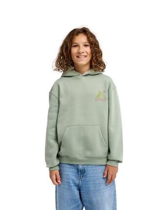 Oversized Hoodie GRAPHIC Grau Jongens 8-16
