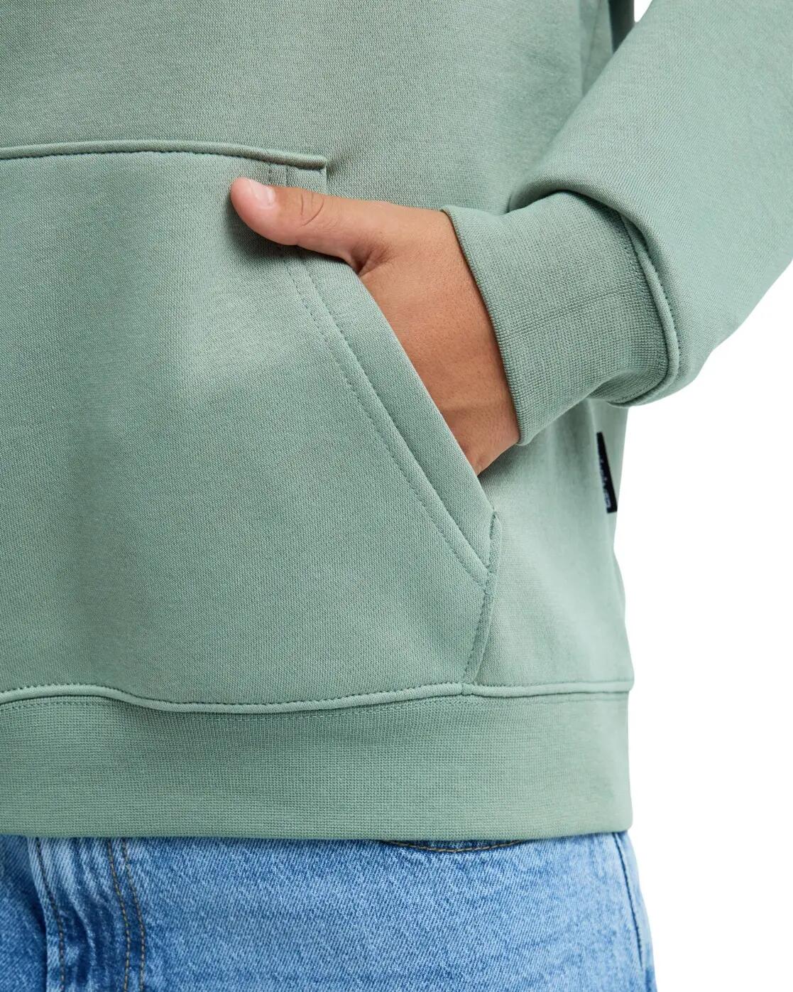 Oversized Hoodie GRAPHIC Grün Jongens 8-16 4/4