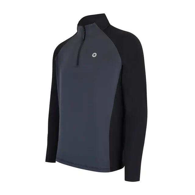 Sweatshirt desportiva essencial com meio fecho para homem 2/4