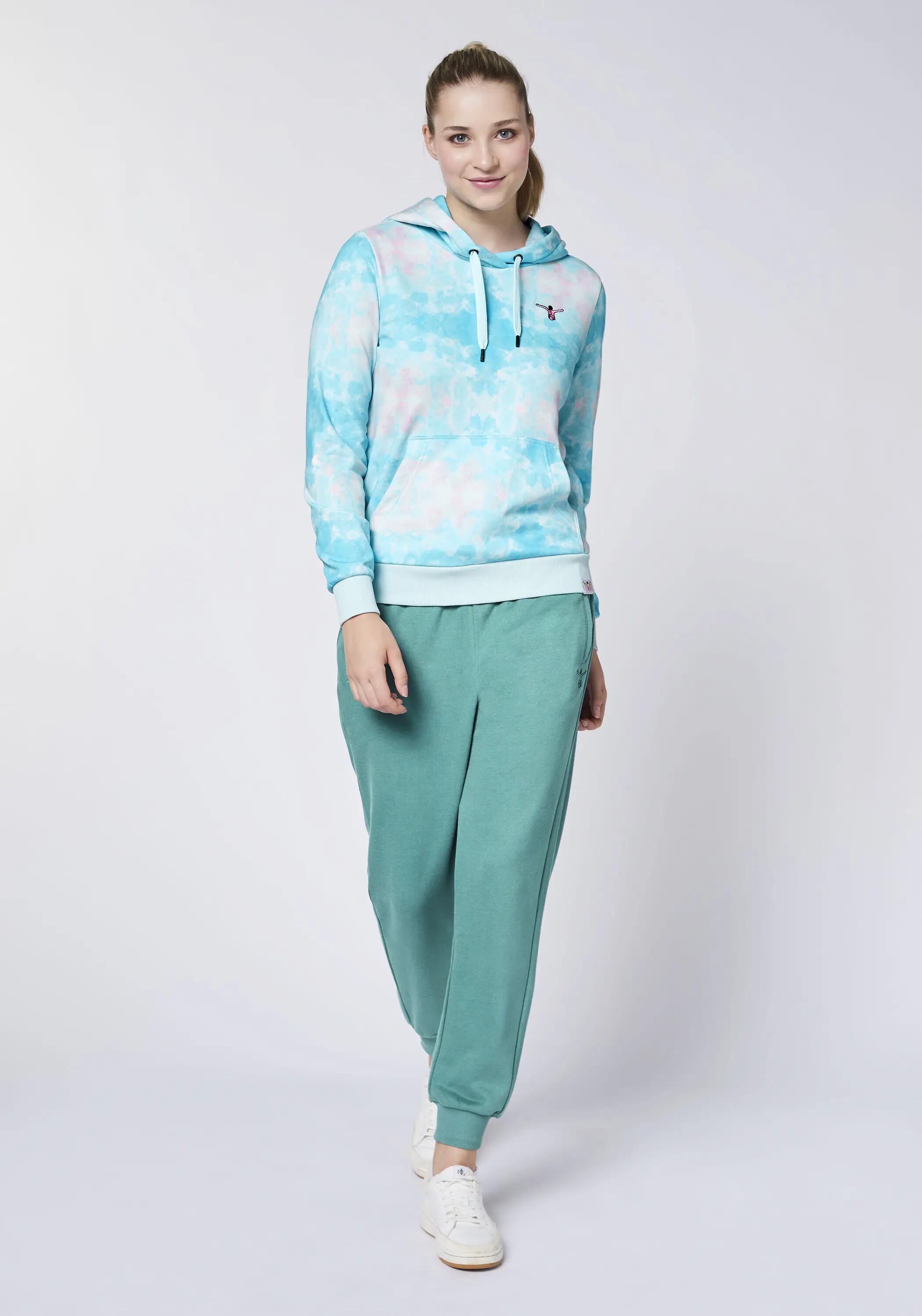 Kapuzensweatshirt mit Allover Print 5/7