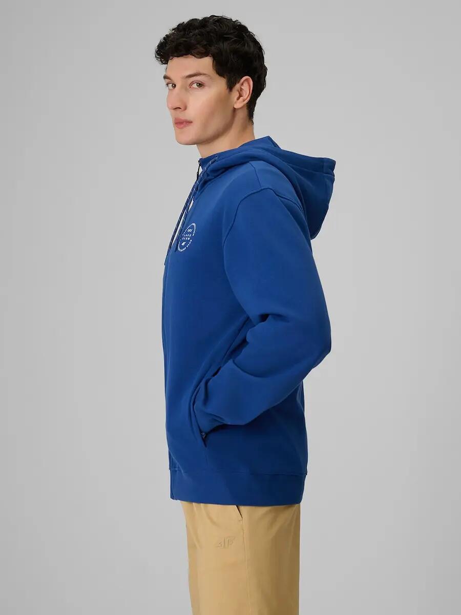 Bluza dresowa regular z kapturem męska 4F 4FRSS26TSWSM2978 4/7