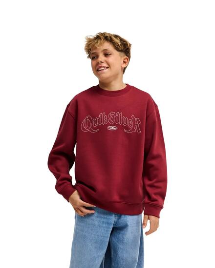 Oversized Hoodie GRAPHIC Rot Jongens 8-16