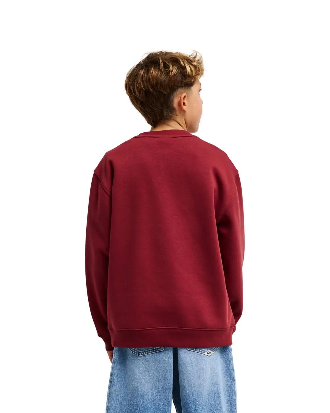 Sudadera oversize con capucha GRAPHIC Rojo Niño 2/4