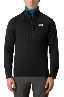 Fleece - outdoor - heren - meteora - isolerend, stretch - zwart