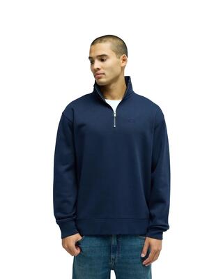 Sweater met halve rits salt water quarter beige heren