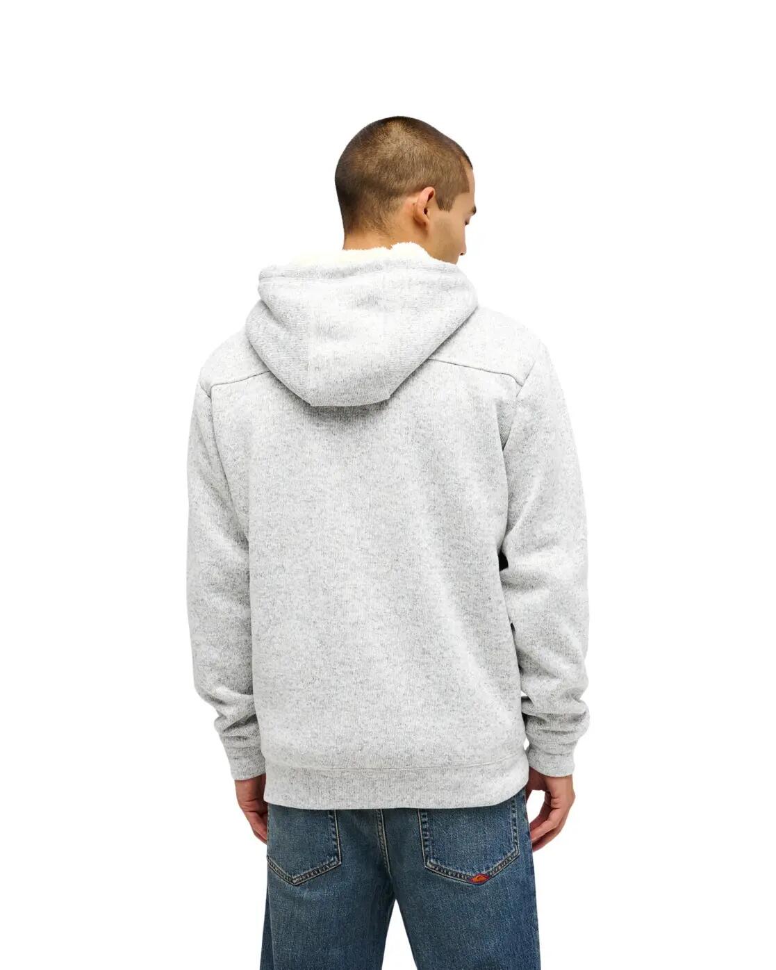 Sherpa hoody met ritssluiting KELLER SHERPA Grau Heren 2/4
