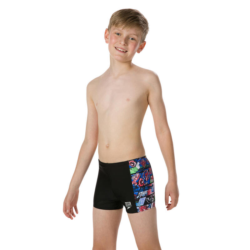 MARVEL AVENGERS 小童 (6-14 歲)平腳泳褲