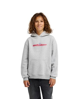 Oversized hoodie graphic grün jongens 8-16