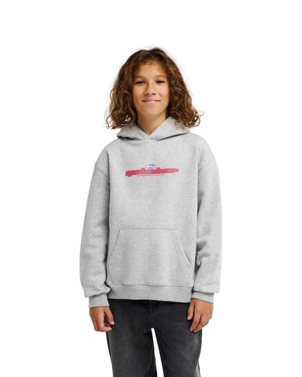 Oversized Hoodie GRAPHIC Grau Jongens 8-16