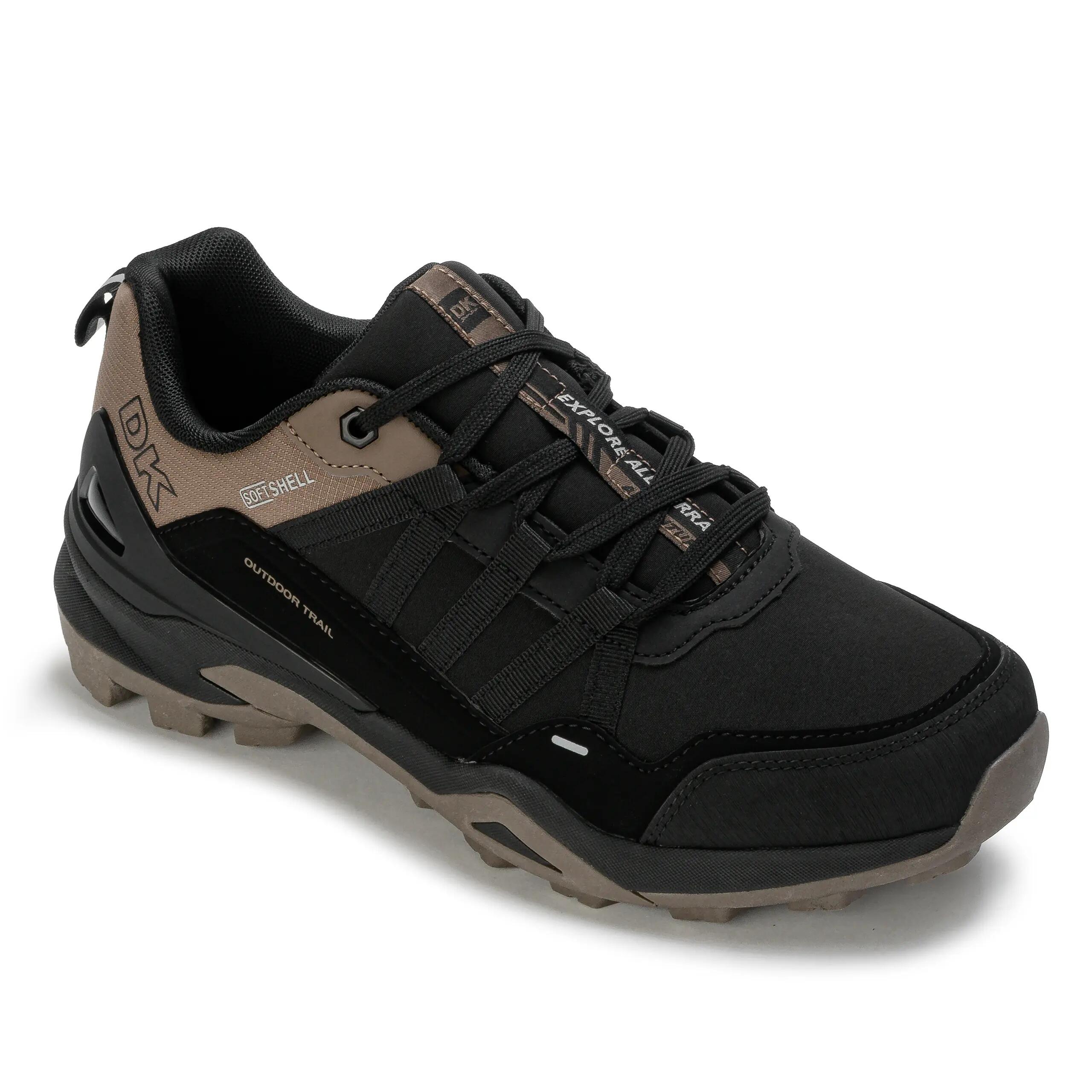 Buty męskie sportowe trekkingowe DK VENOM VB17920 BLACK BROWN 2/5
