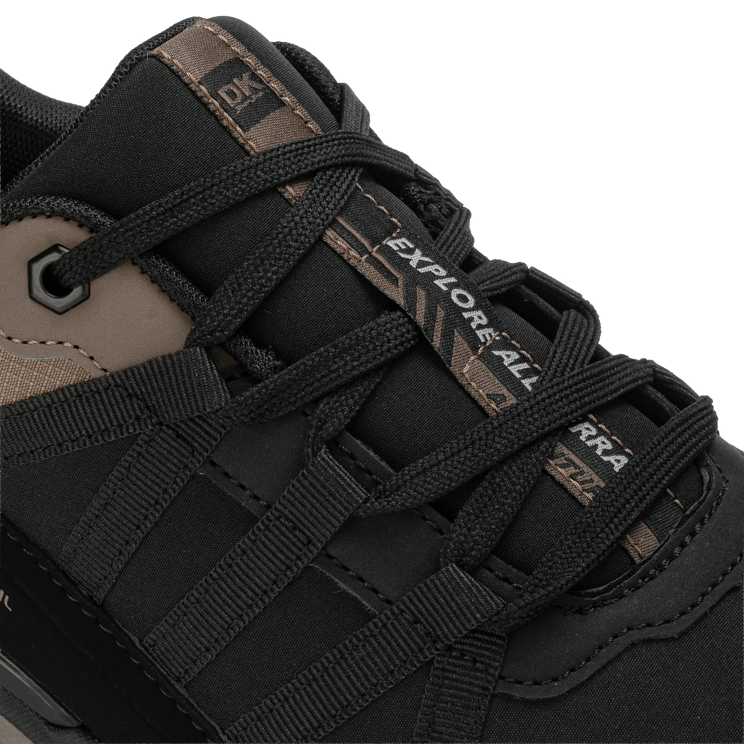 Buty męskie sportowe trekkingowe DK VENOM VB17920 BLACK BROWN 3/5