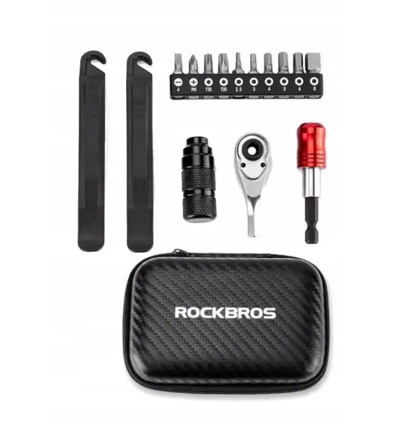 Zestaw narzędzi do naprawy roweru Rockbros 43210049001 w etui