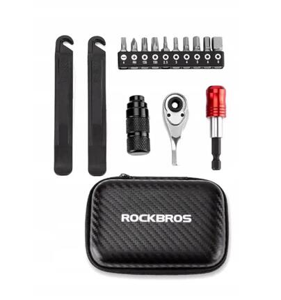 Zestaw narzędzi do naprawy roweru Rockbros 43210049001 w etui