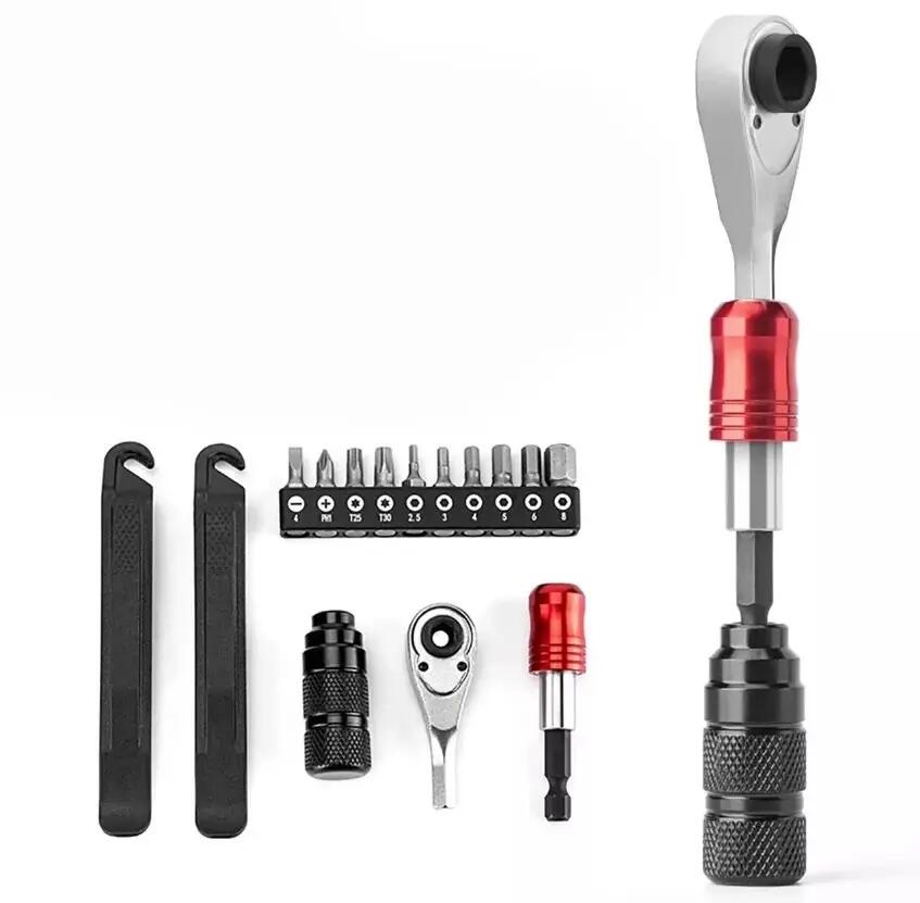 Zestaw narzędzi do naprawy roweru Rockbros 43210049001 w etui 2/3