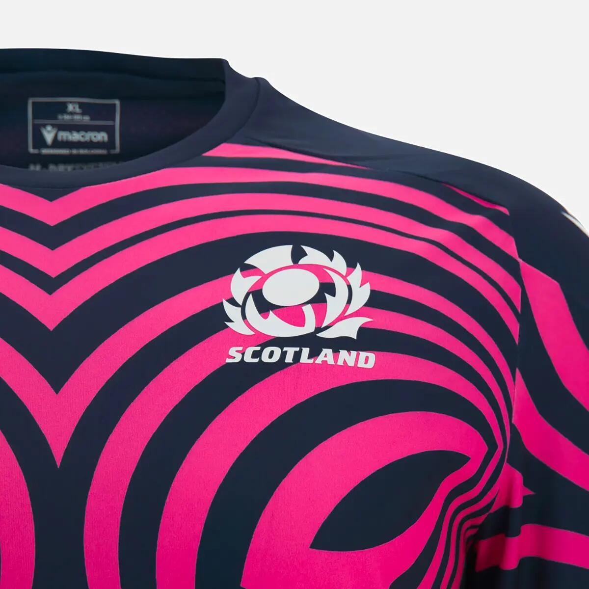 Schottland Rugby 2026/27 Warm-up T-shirt Für Erwachsene 3/5