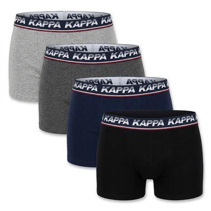 KAPPA Boxershorts Heren Set van 4 - Katoen, Geschenkdoos