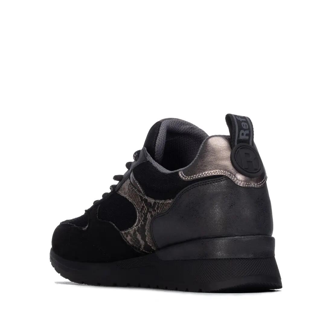 Zapatilla De Mujer Refresh 176220 Negro 3/4