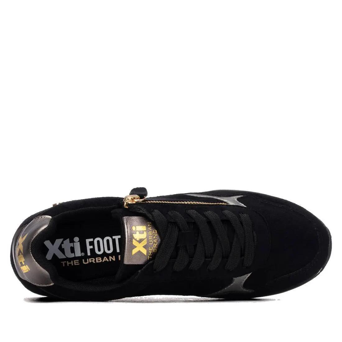 Zapatilla De Mujer Xti 146368 Negro 5/6