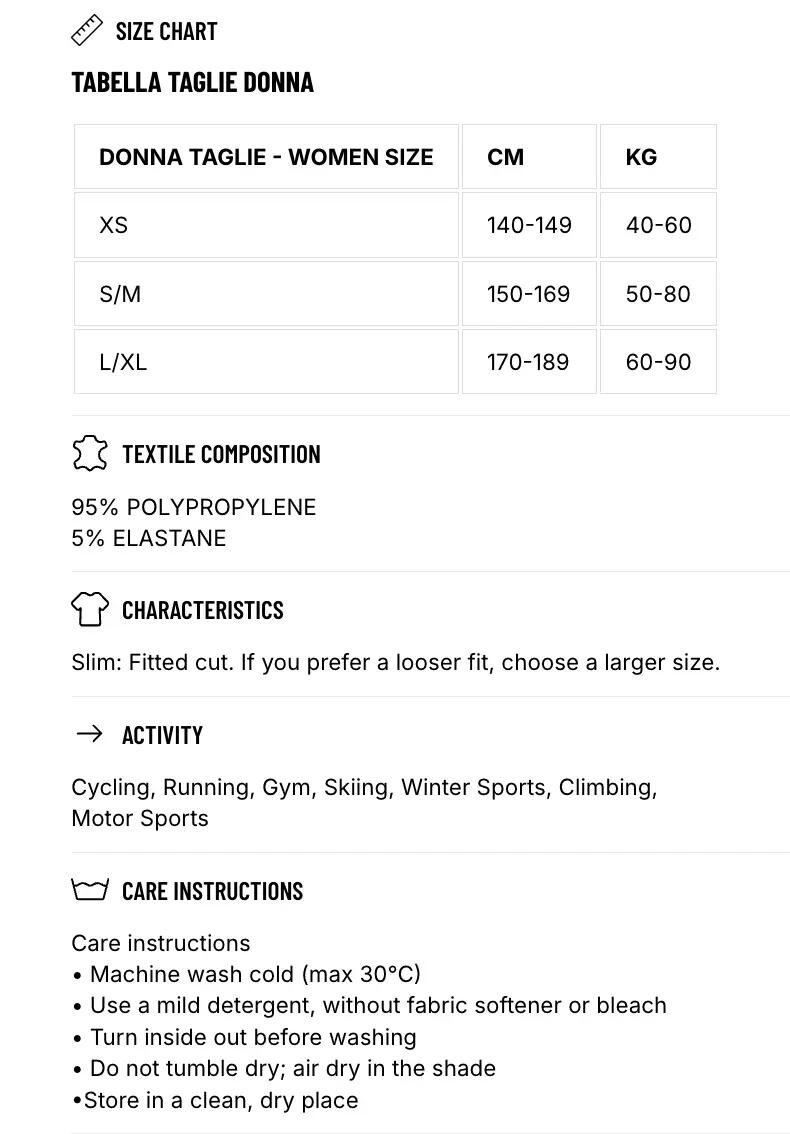 Maillot Technique Hero Warm Plus à Manches Longues avec Col Montant pour Femme 8/13