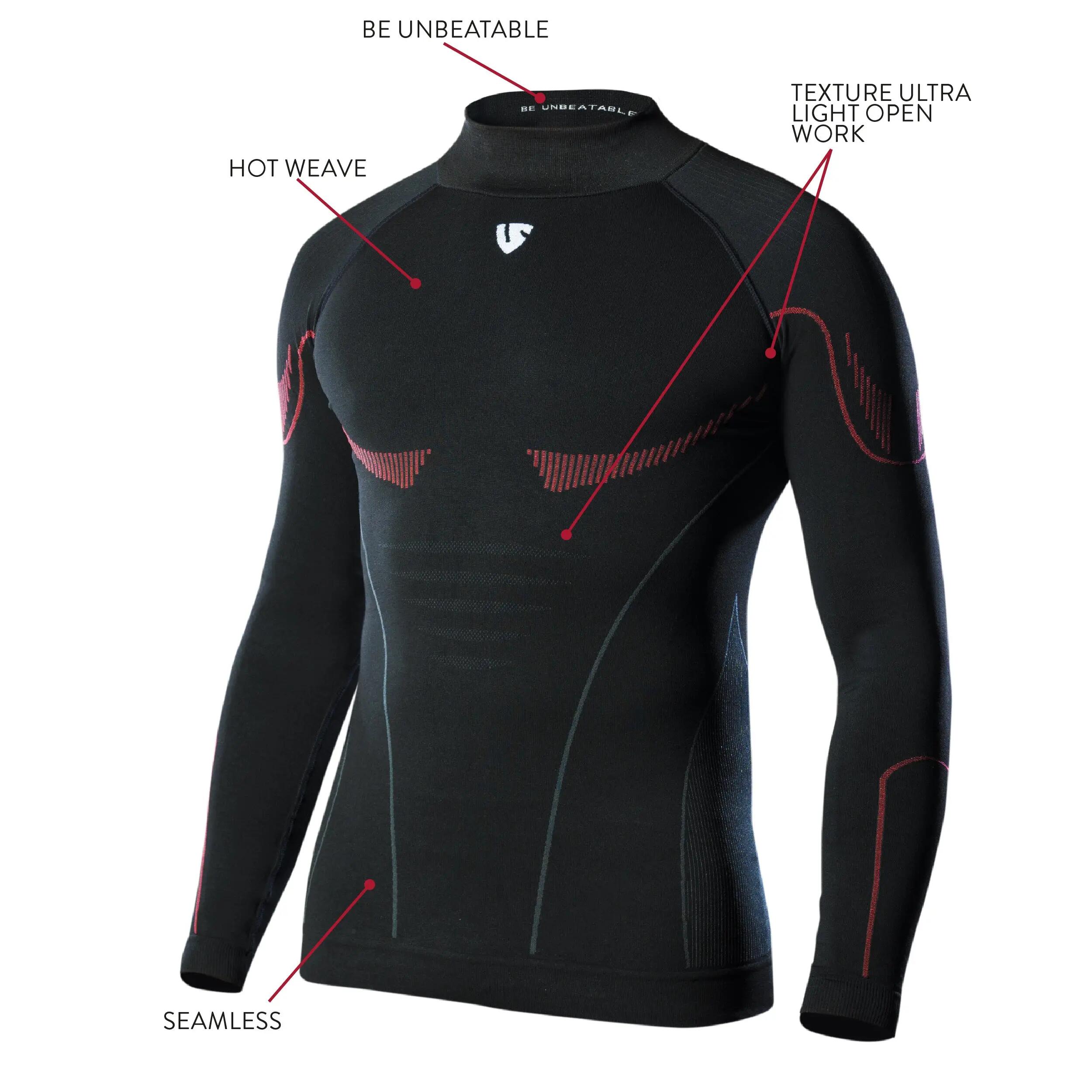 Men's Hero Turtle Neck Warm Plus Long Sleeve Technical Jersey 2/11