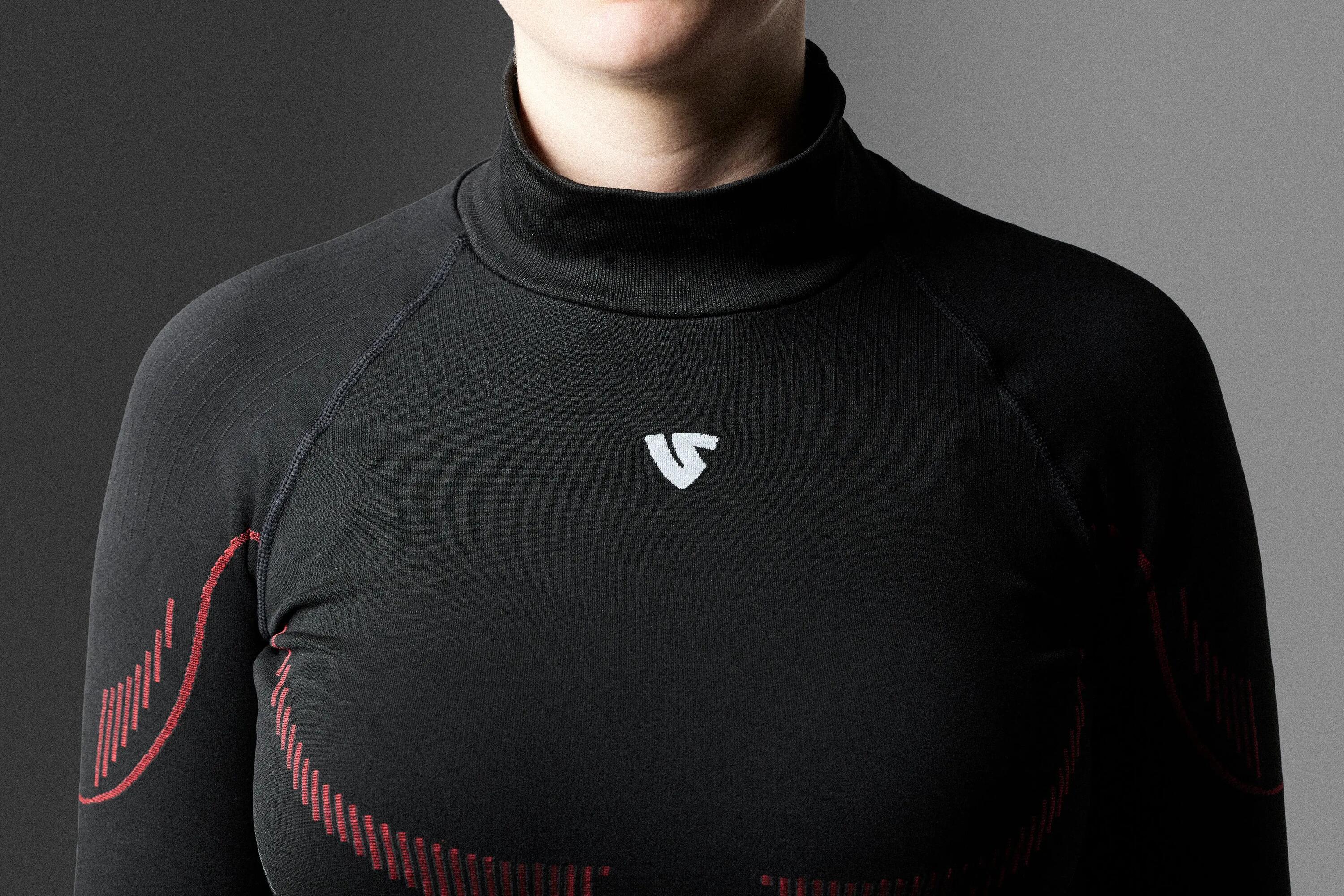 Maillot Technique Hero Warm Plus à Manches Longues avec Col Montant pour Femme 5/13