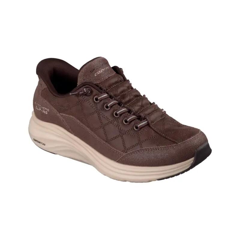 Zapatillas Mujer Skechers Contour Foam - Cozy Fit Nature Marrón 5/5