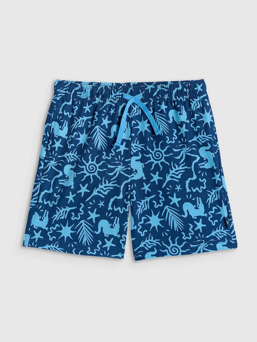 Spodenki plażowe boardshorty chłopięce 4F 4FJRSS26UBDSM211 6/7