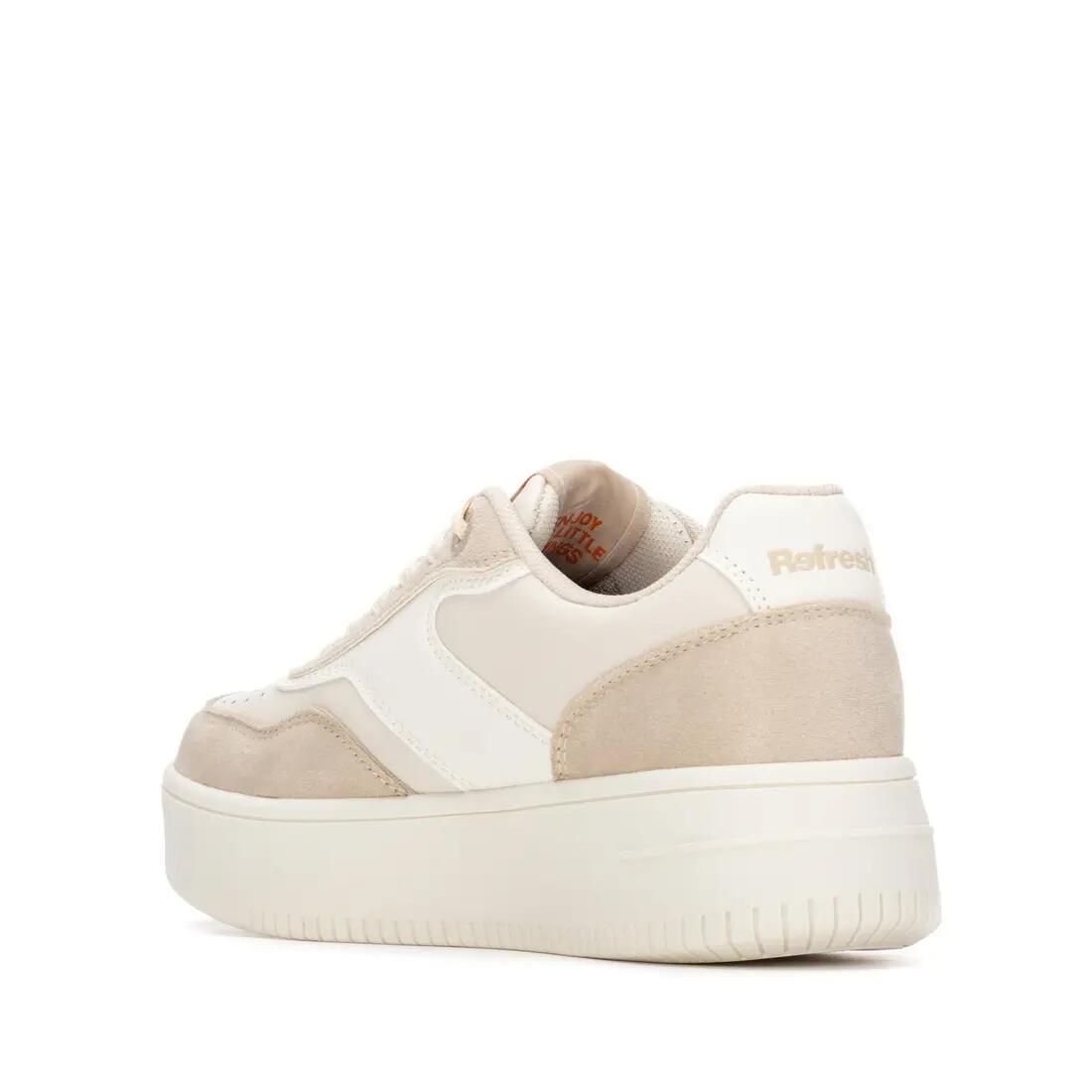 Zapatilla De Mujer Refresh 176004 Beige 3/5