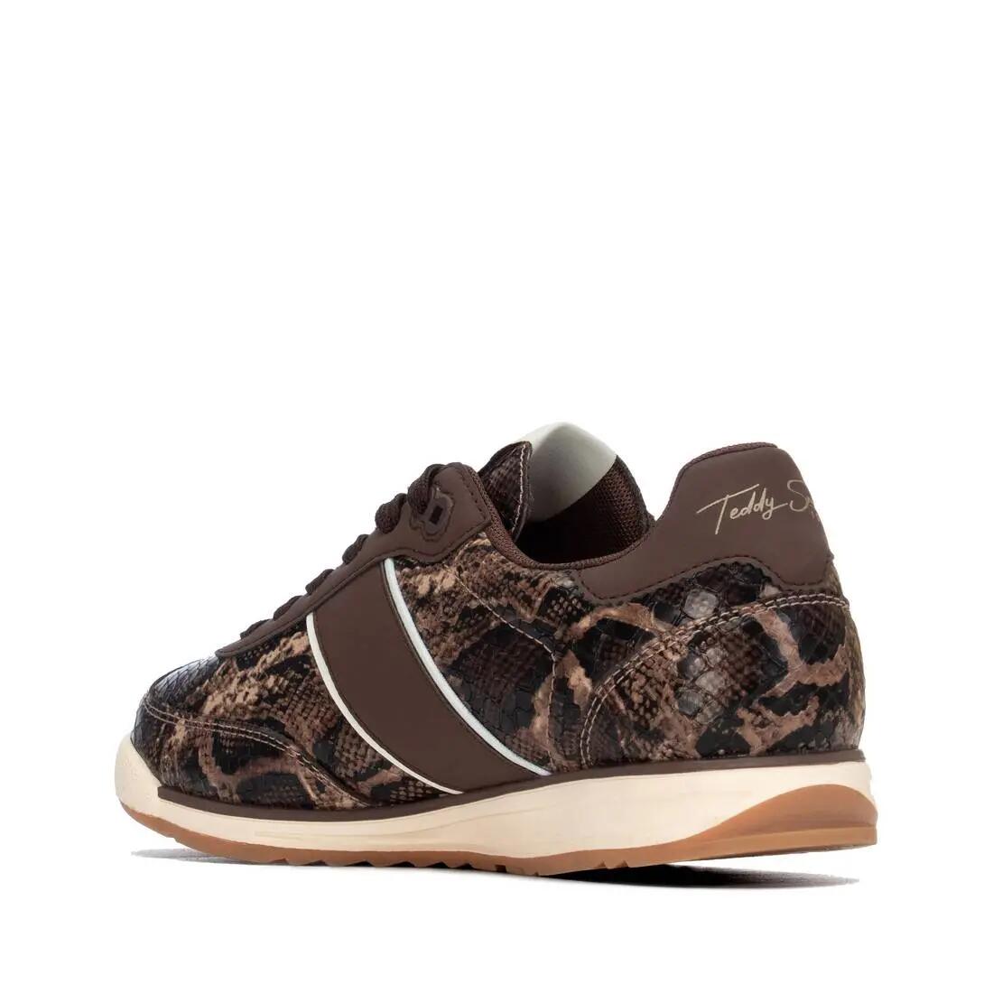 Zapatilla De Mujer Teddy Smith 121005 Marron 3/4
