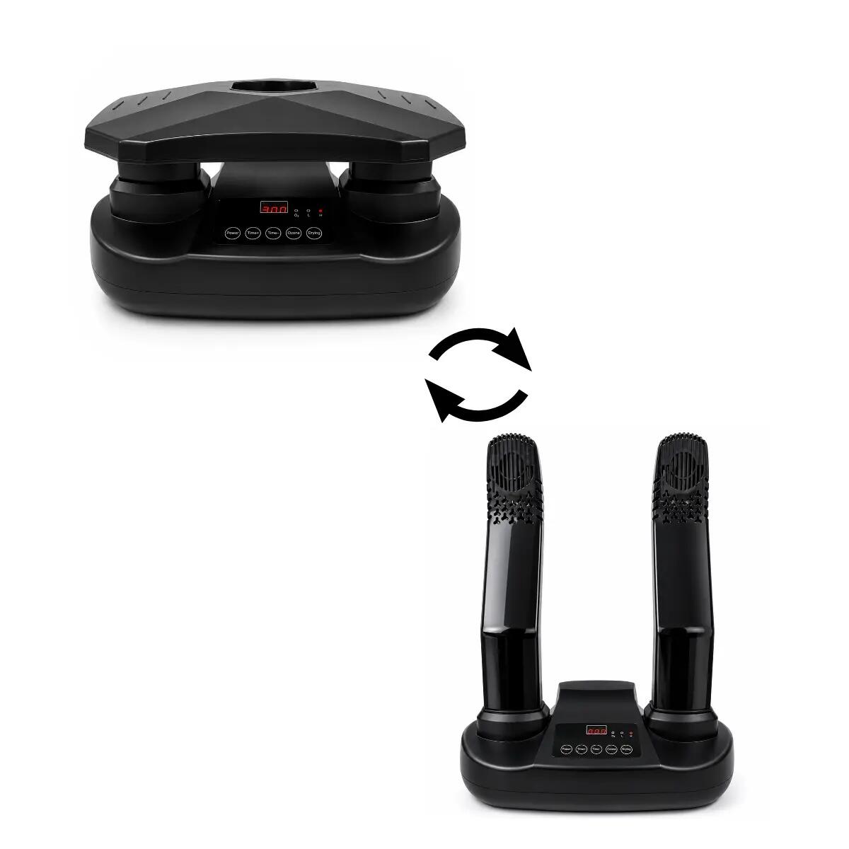 Secador multifuncional de capacete e calçado com ozono. 2/7