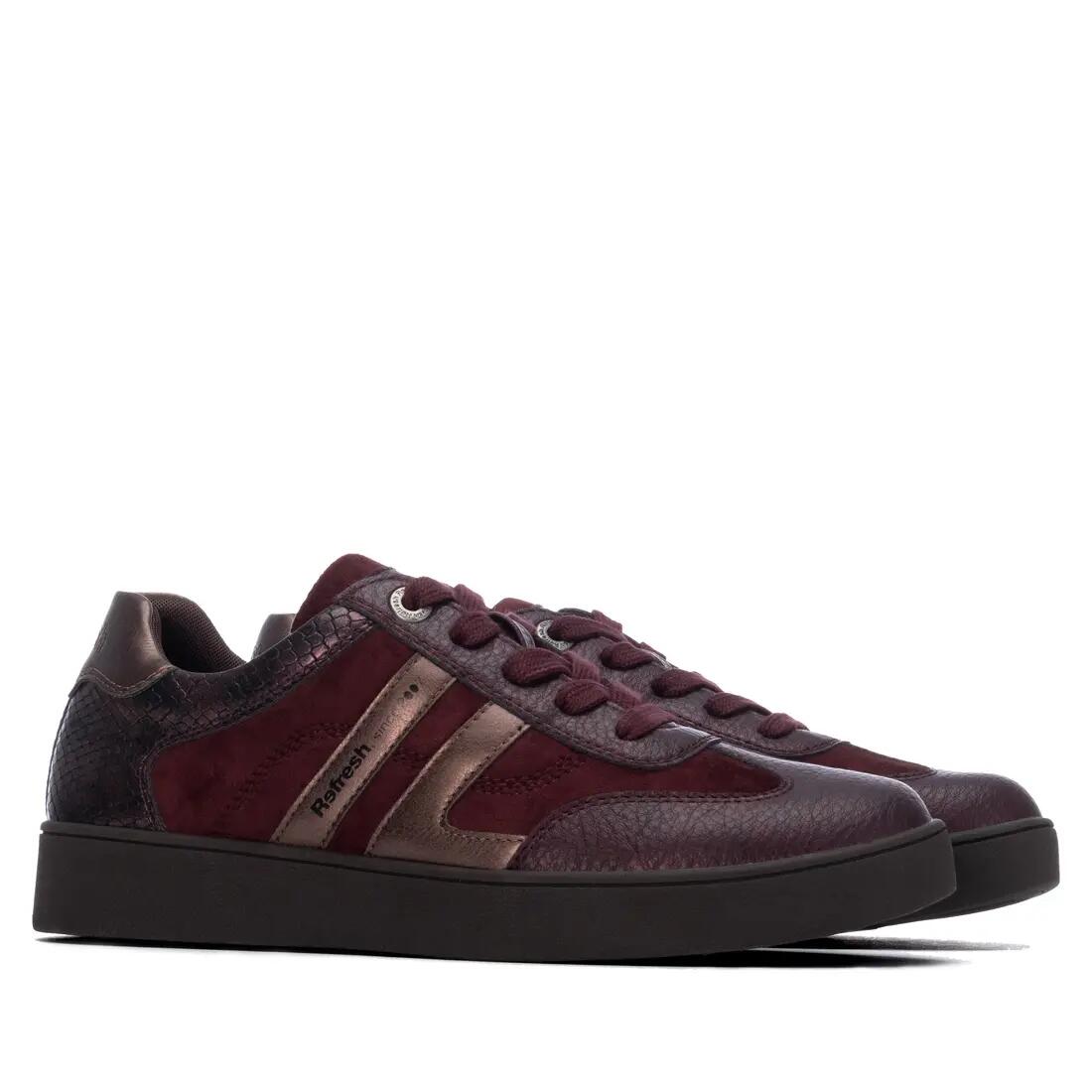 Zapatilla De Mujer Refresh 176085 Burdeos 4/5