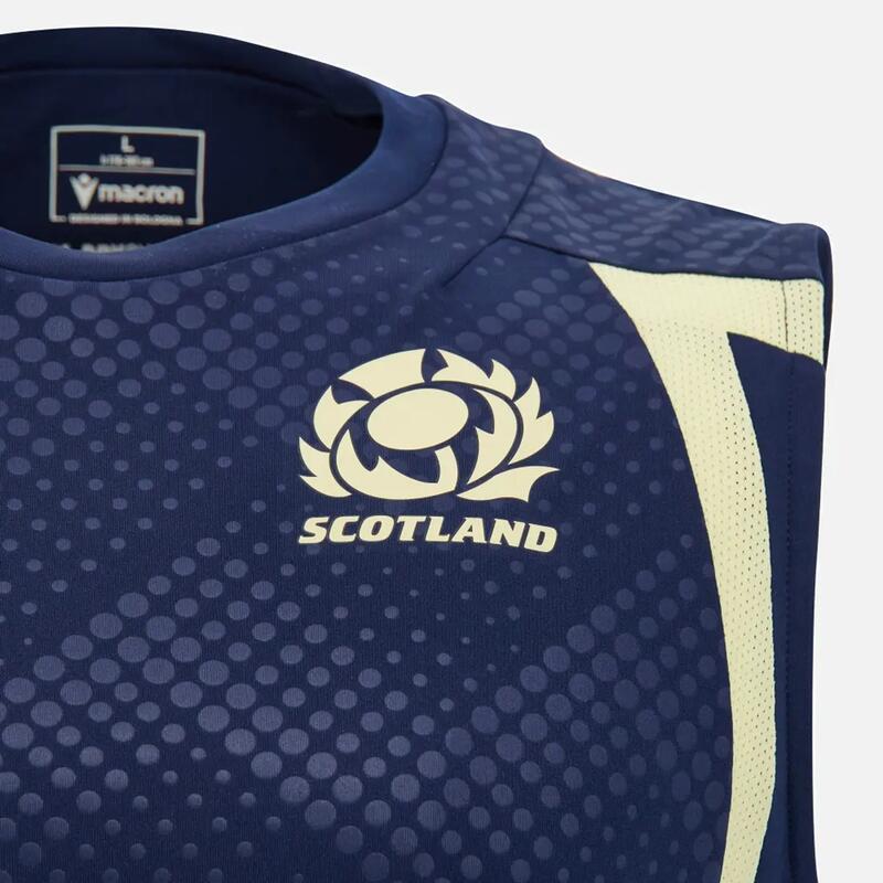 Maiou de antrenament Scoția Rugby 2026/27 Bleumarin