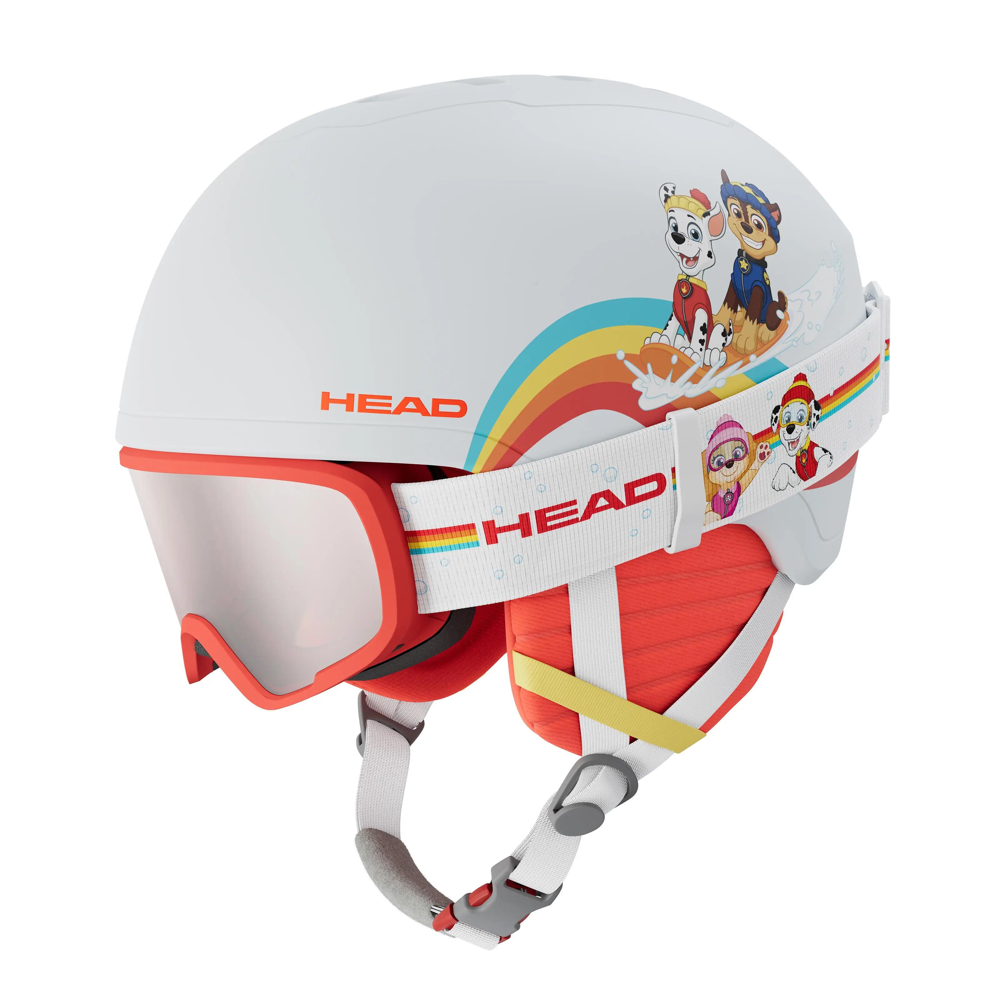 HEAD Juniorská lyžařská helma YUKI SET PAW sky 2026/27