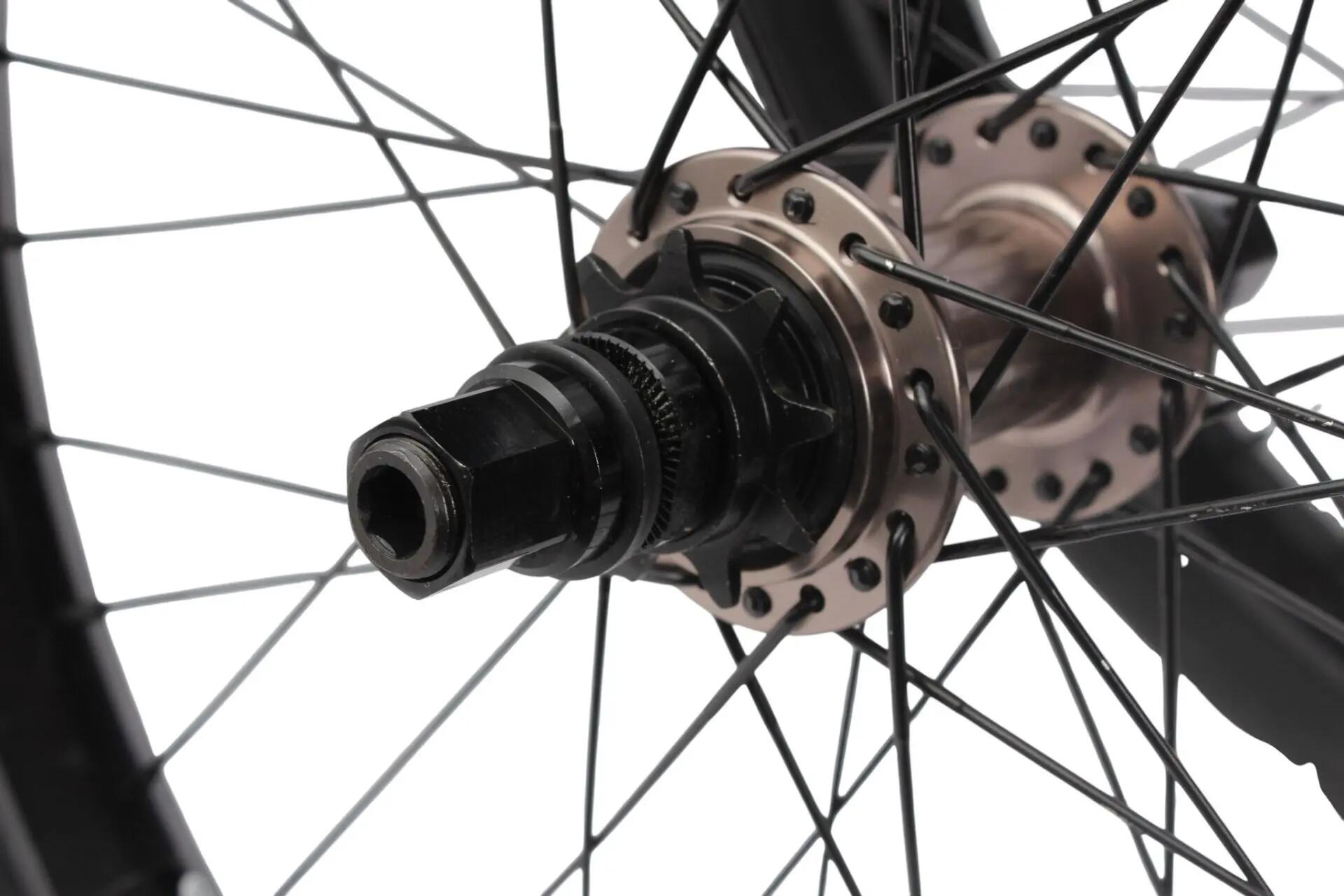 Set ruote BMX Specter incl. pneumatici KHE MAC2+ 20 pollici 14 mm / 10 mm nero 7/12