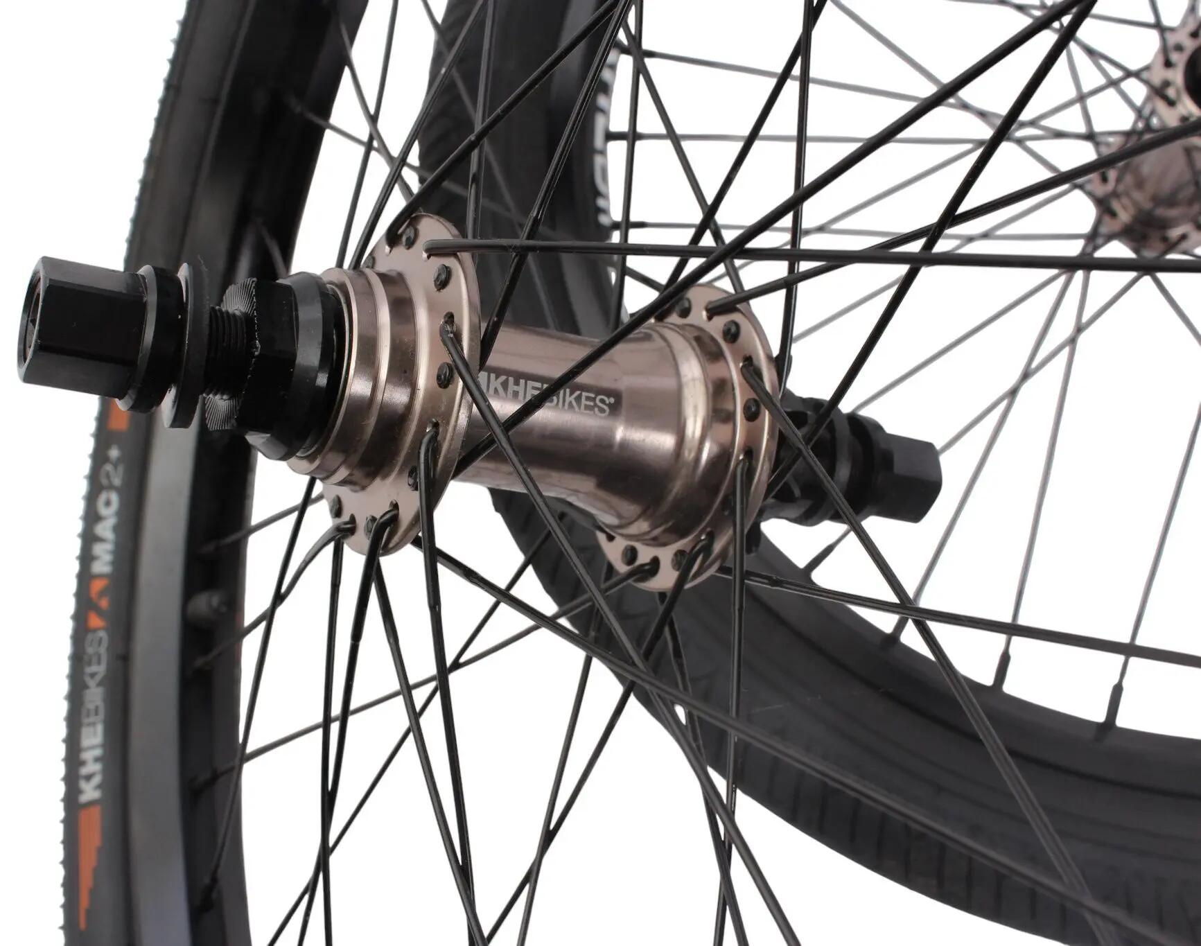 Set ruote BMX Specter incl. pneumatici KHE MAC2+ 20 pollici 14 mm / 10 mm nero 4/12