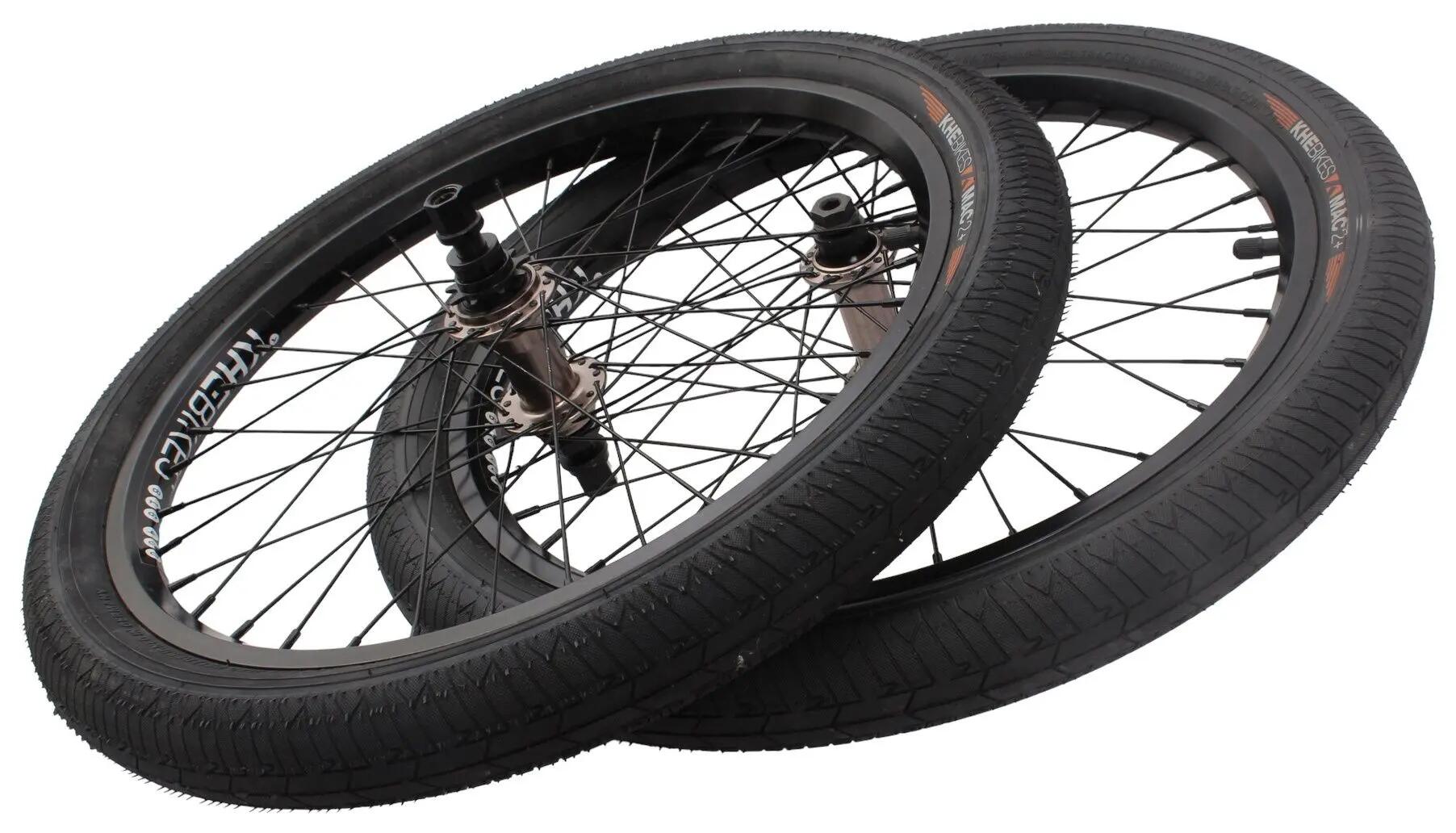 Set ruote BMX Specter incl. pneumatici KHE MAC2+ 20 pollici 14 mm / 10 mm nero 3/12