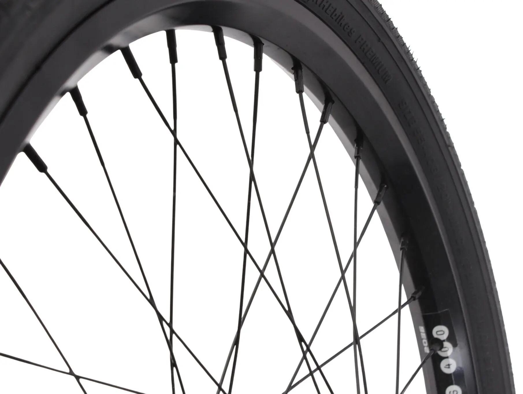 Set ruote BMX Specter incl. pneumatici KHE MAC2+ 20 pollici 14 mm / 10 mm nero 12/12