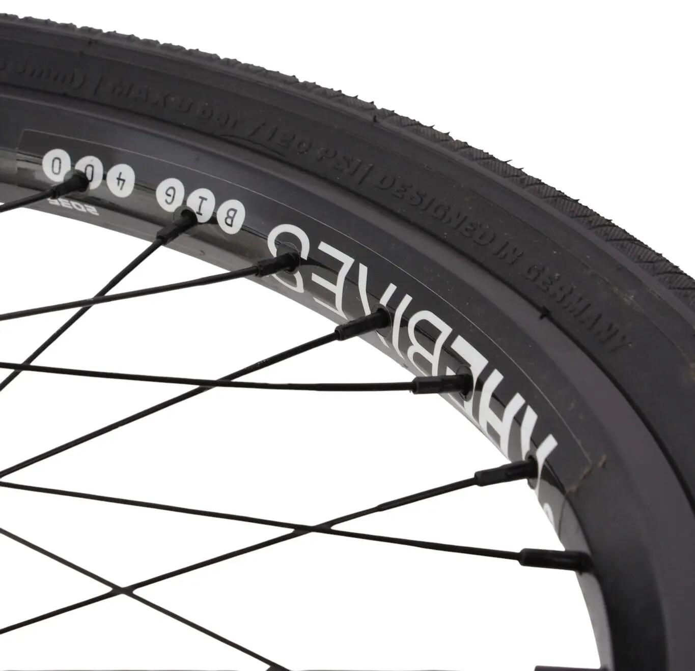 Set ruote BMX Specter incl. pneumatici KHE MAC2+ 20 pollici 14 mm / 10 mm nero 11/12
