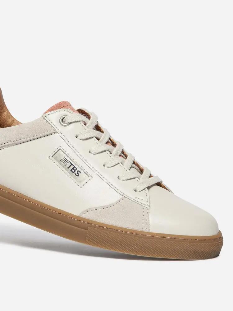 Baskets - Sport - Femme - Cuir, lacets, 25 mm talon - MAULINE 2/4