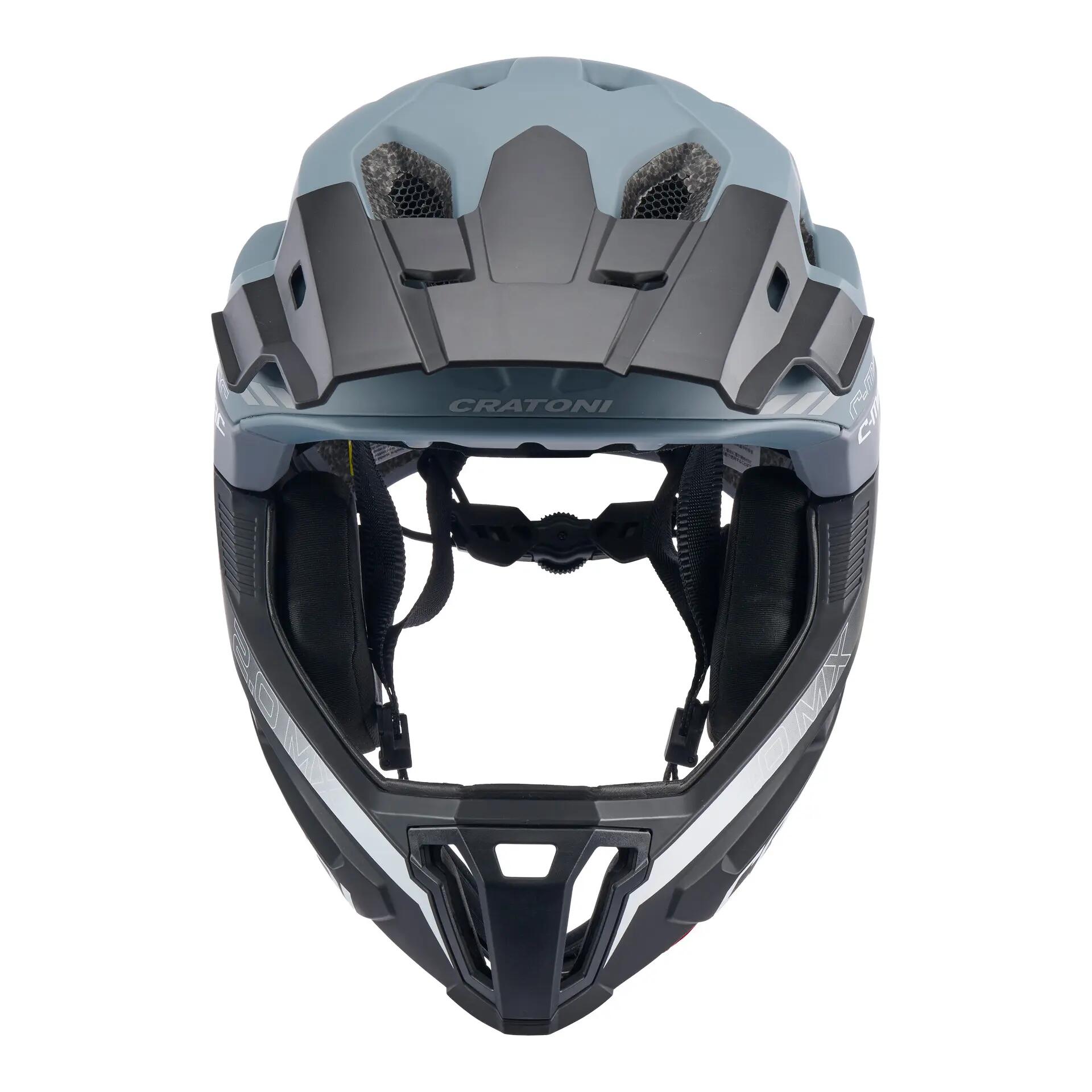 Casco da MTB C-Maniac 2.0 MX, grigio 3/4