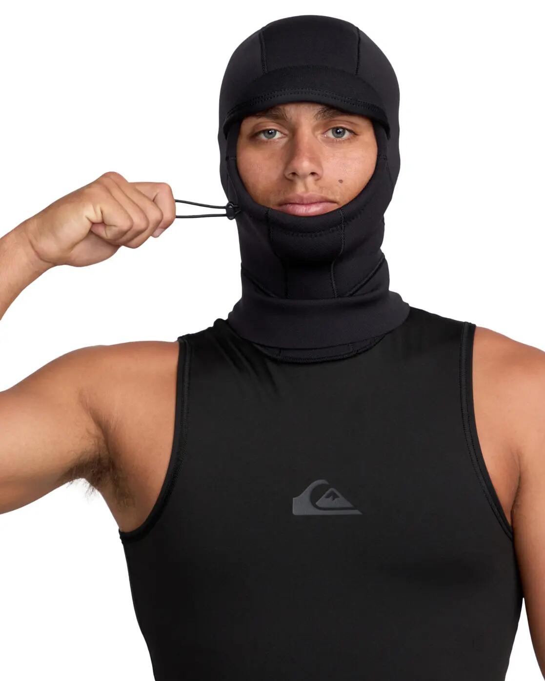 Camiseta de neopreno sin mangas con capucha MARATHON SESSIONS 1MM Negro Hombre 4/4