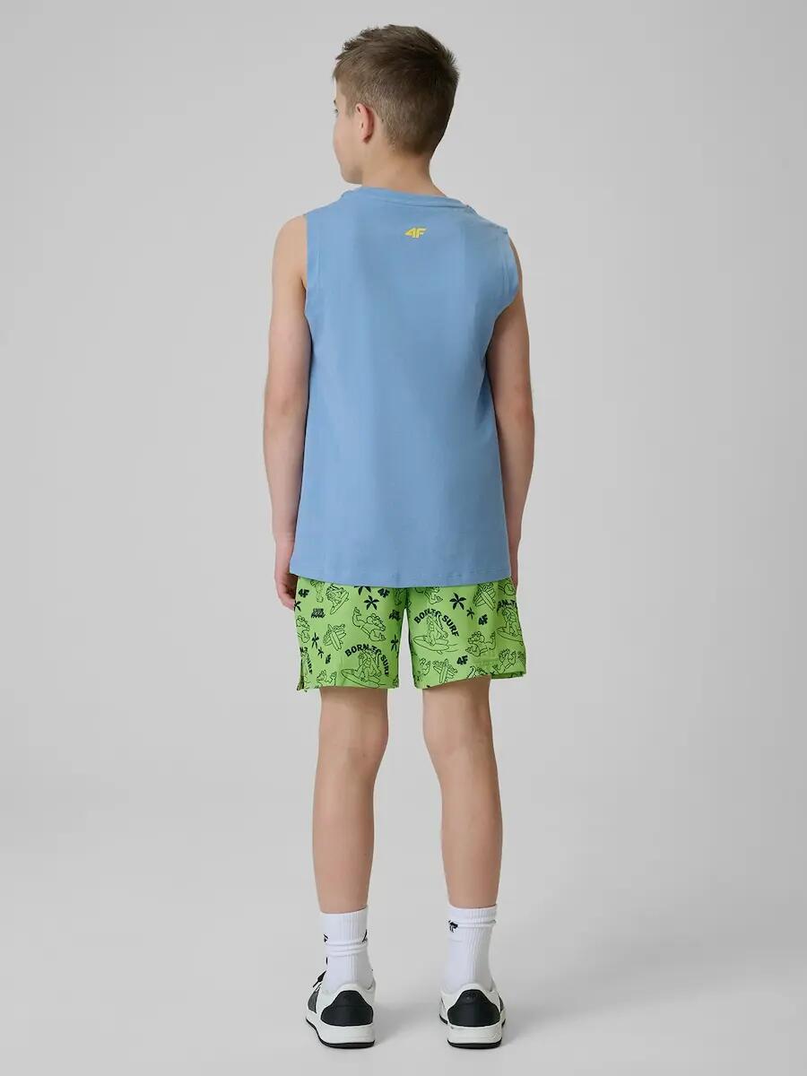 Spodenki plażowe boardshorty chłopięce 4F 4FJRSS26UBDSM215 2/7
