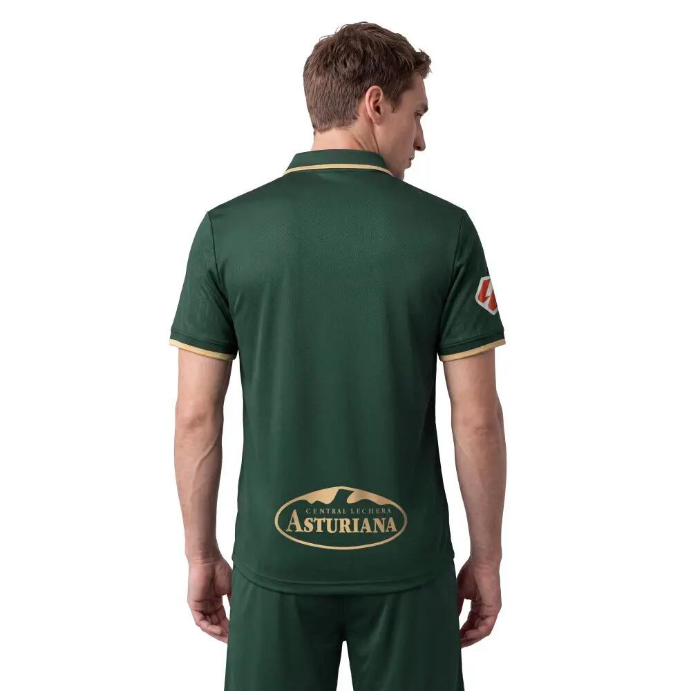 Camiseta jugador 2ª equipación oficial del Real Sporting de Gijón Hombre RSG 2/7