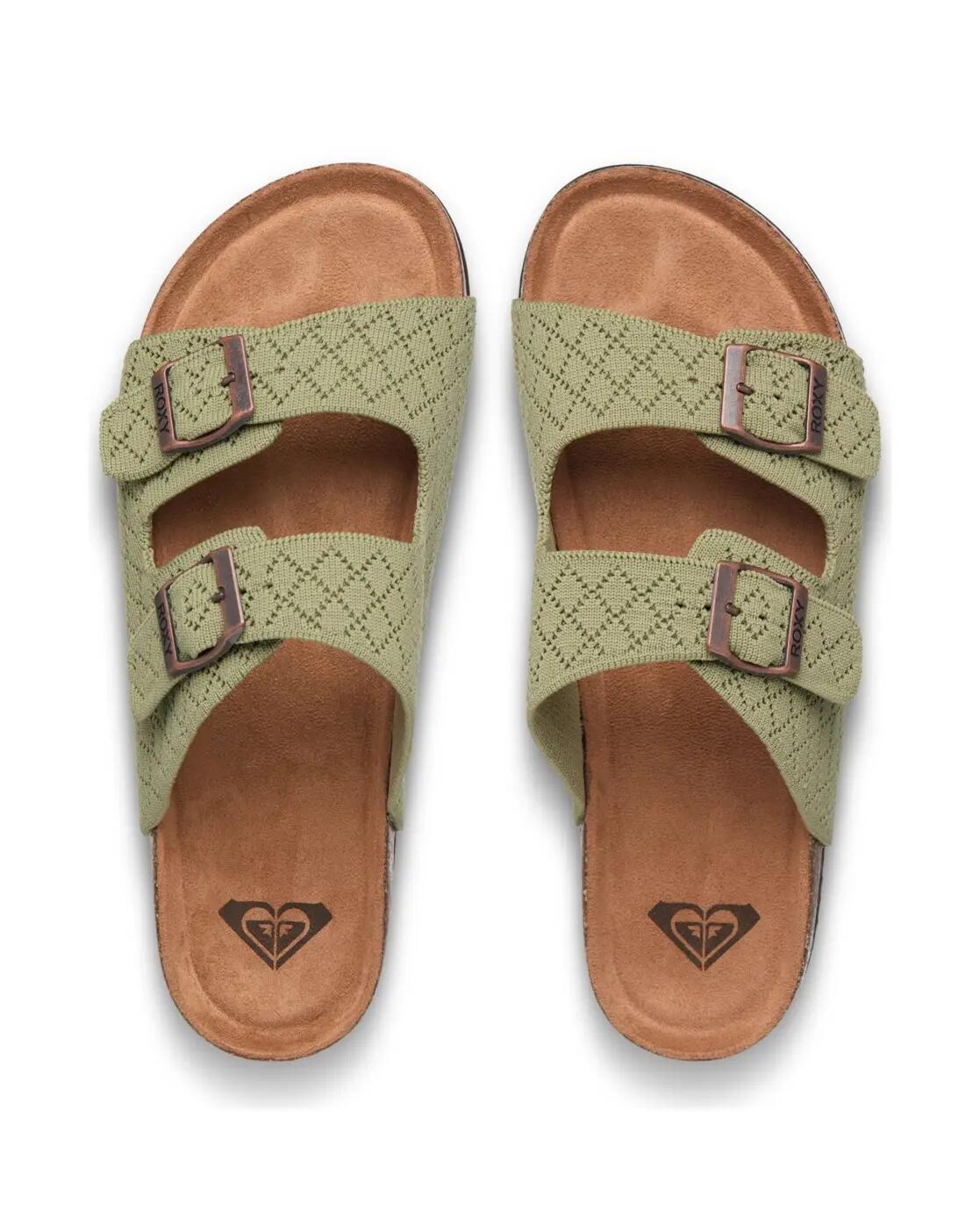 Sandalias MANNAE BUCKLE Beige Mujer 4/4