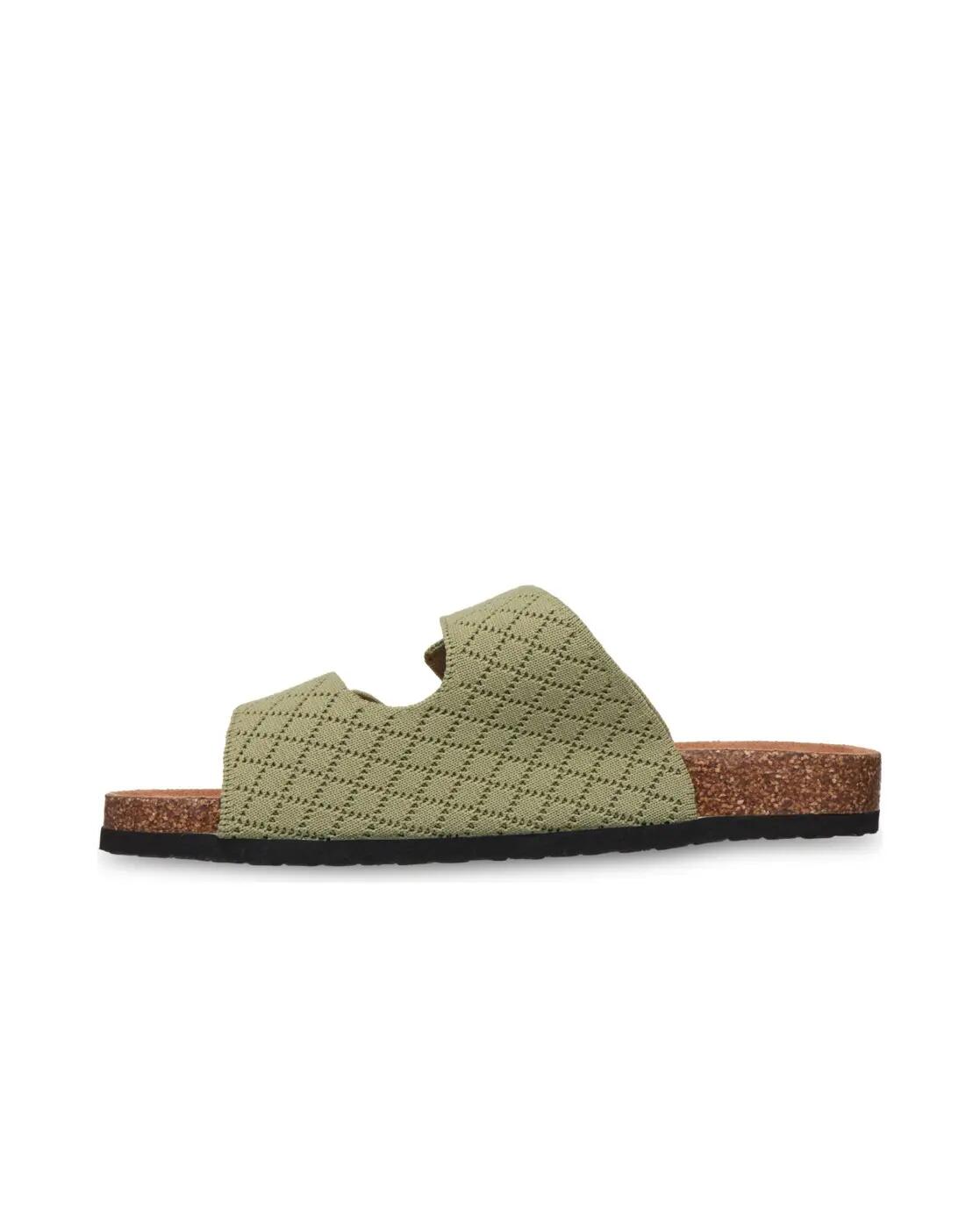 Sandalias MANNAE BUCKLE Beige Mujer 3/4