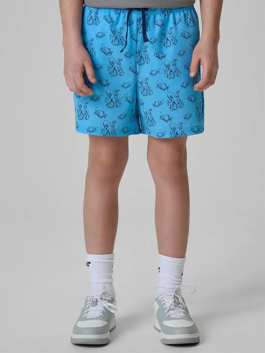 Spodenki plażowe boardshorty chłopięce 4F 4FJRSS26UBDSM214 3/7
