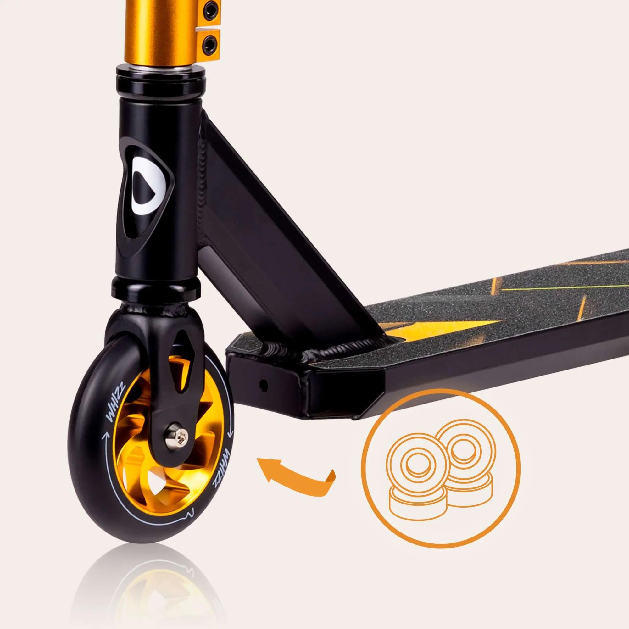 Hulajnoga freestyle’owa Lionelo Whizz, koła 110 mm, ABEC-9, do 100 kg