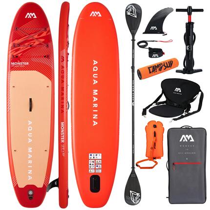 Deska SUP Aqua Marina Monster 12'0" 2026 + COMBO + BOJKA + BOJKA DMUCHANA